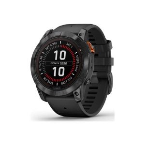 Garmin fÄnix® 7X Pro - Solar Edition - Skifergrå med svart reim - 32 GB